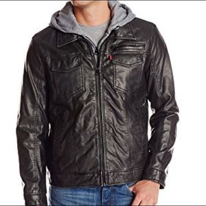 LEVI’S FAUX LEATHER JACKET